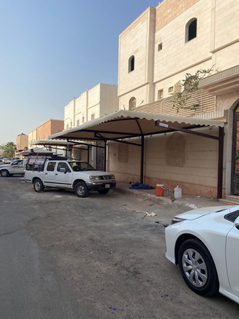 مظلات سيارات بالرياض