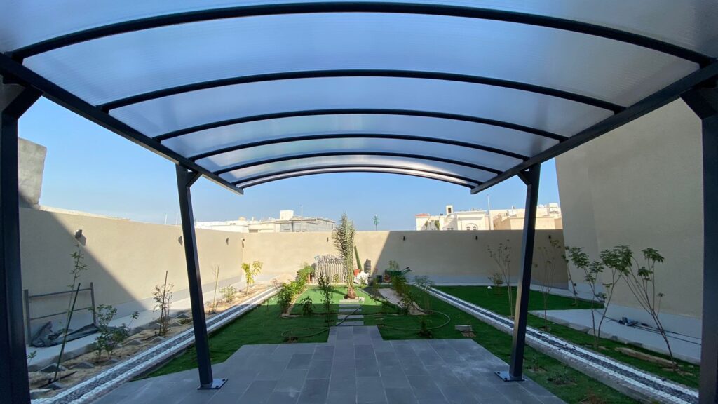 مظلات بولي كربونيت في الرياض